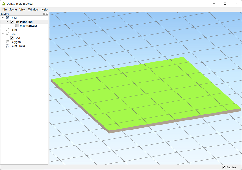 Exporter | Qgis2threejs Plugin 2.9 documentation